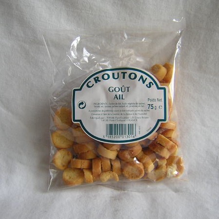 CROUTONS GOUT AIL